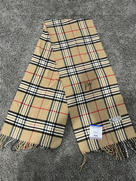 mjf burberry scarf|aew burberry scarf.